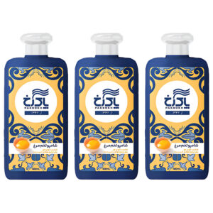 Pakrokh Egg Hair Shampoo – Suitable for All Hair Types, 400 ml – Set of 3 Pieces