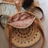 Raffia Bag Crocheted with Raffia Paper Yarn - Light Weight & Durable (2)