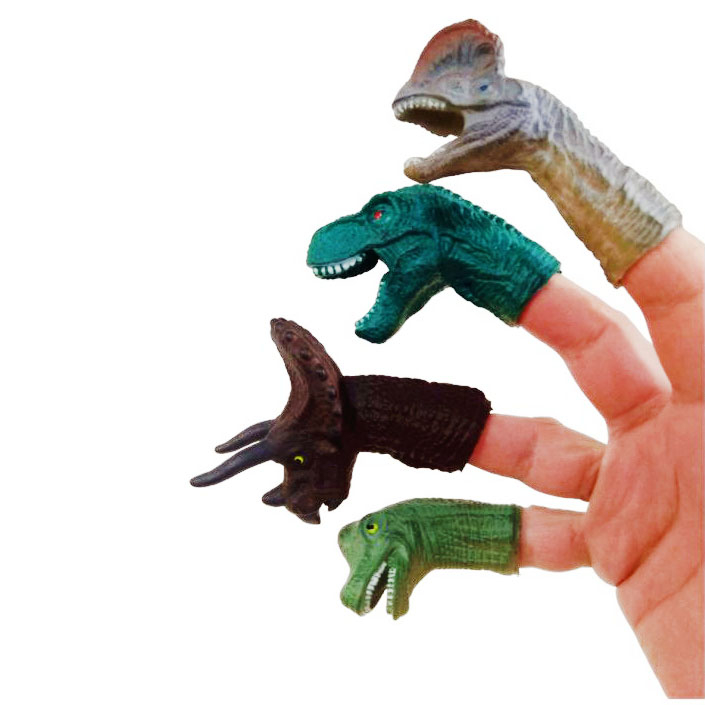 Toy Dinosaur Finger Puppets – Kids Puppet Toy, Suitable for Group Activities