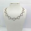 Women's Choker Necklace - Minimal & Chic Suitable for Any Outfit with Heart Design (2)