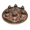 16-Piece Copper Samovar Set with Mina-Kari Enamel Design (1)