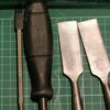 9-Piece Professional Wood Carving Set – Flat and Semi-Open Chisels