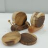 Artistic Coaster Set with the Snail Design (1)