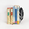 Artistic Feather Novelty Bookend – Suitable for Stylish Home and Workspace Organization (3)