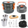 Camping Cookware Set for Open Fire Cooking – Lightweight & Durable (5)