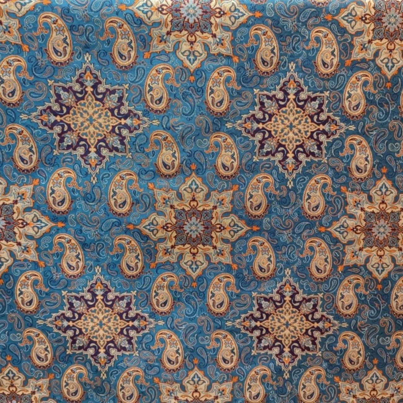 Classic Persian Termeh Fabric – Traditional Cultural Pattern