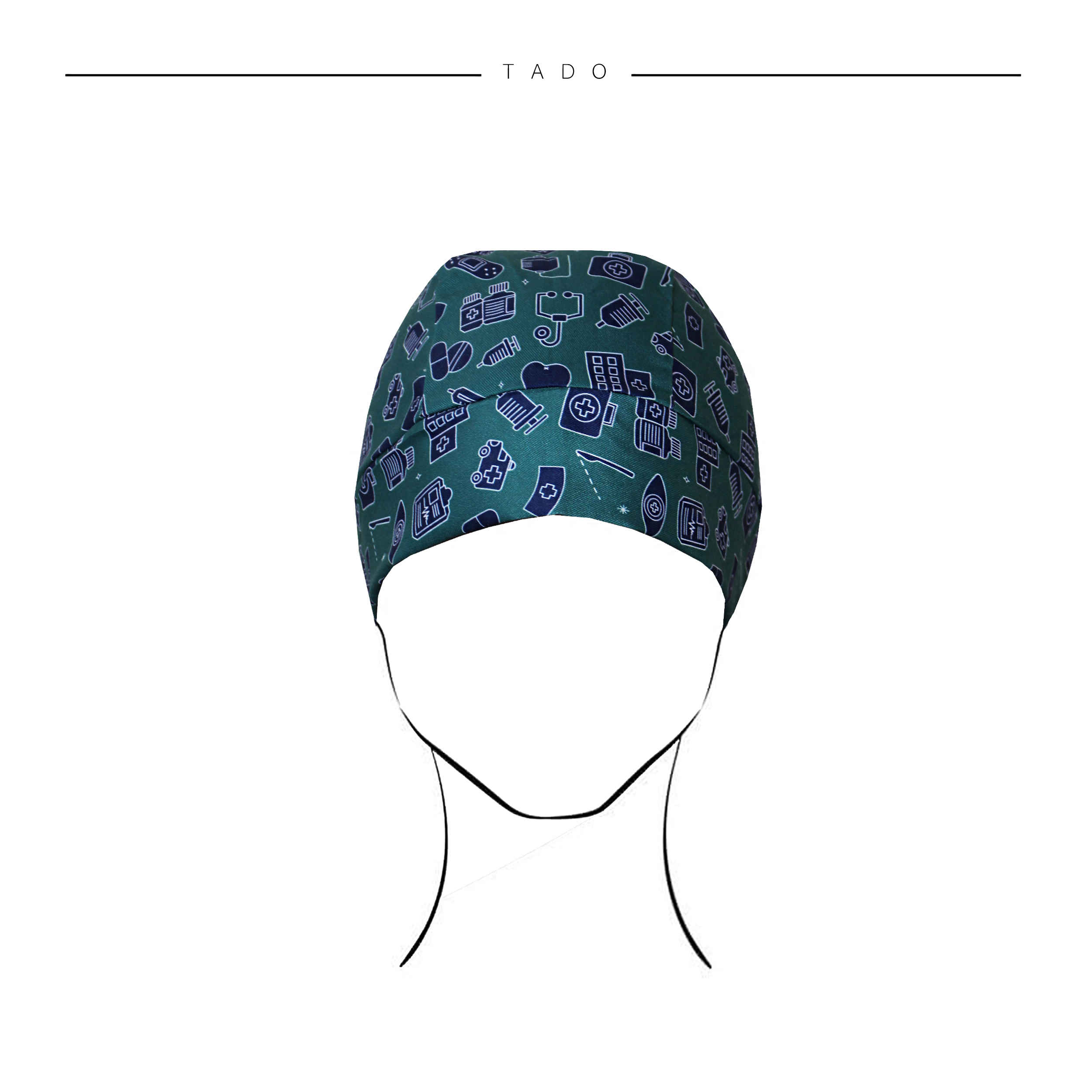 Cute Surgical Scrub Cap for Women & Men – Adjustable, Cotton, Medical Headwear