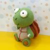 Cute and Cozy Knitted Turtle Doll – Beautiful Handmade Woolen Toy (1)