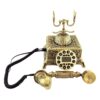 Elegant Old-World Brass Telephone in Vintage Style (1)