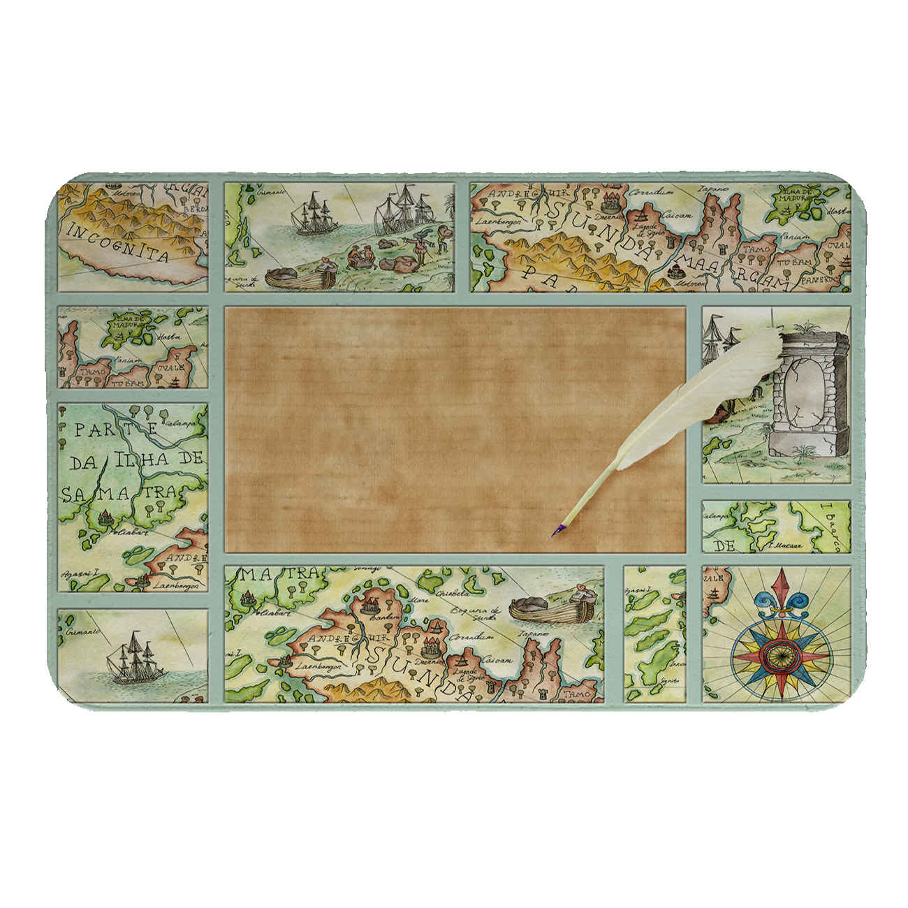 Elegant Placemat for Dining Table – Heat Resistant & Stylish Table Mat (4x)