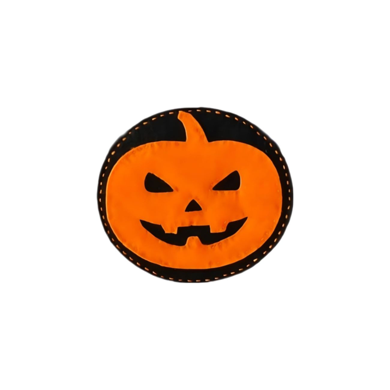 Halloween 6-Pack Felt Jack O’ Lantern Coasters – Fun & Festive Drink Protectors for Parties