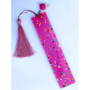 Handmade Resin Bookmark – Rectangular Reading Companion