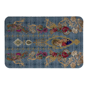 Heat-Resistant Velvet Placemat – Persian Khatoon Design (Set of 4)