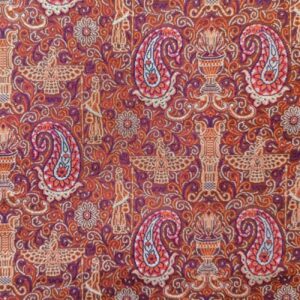 Authentic Termeh Fabric – Ancient Achaemenid & Farvahar Heritage Pattern