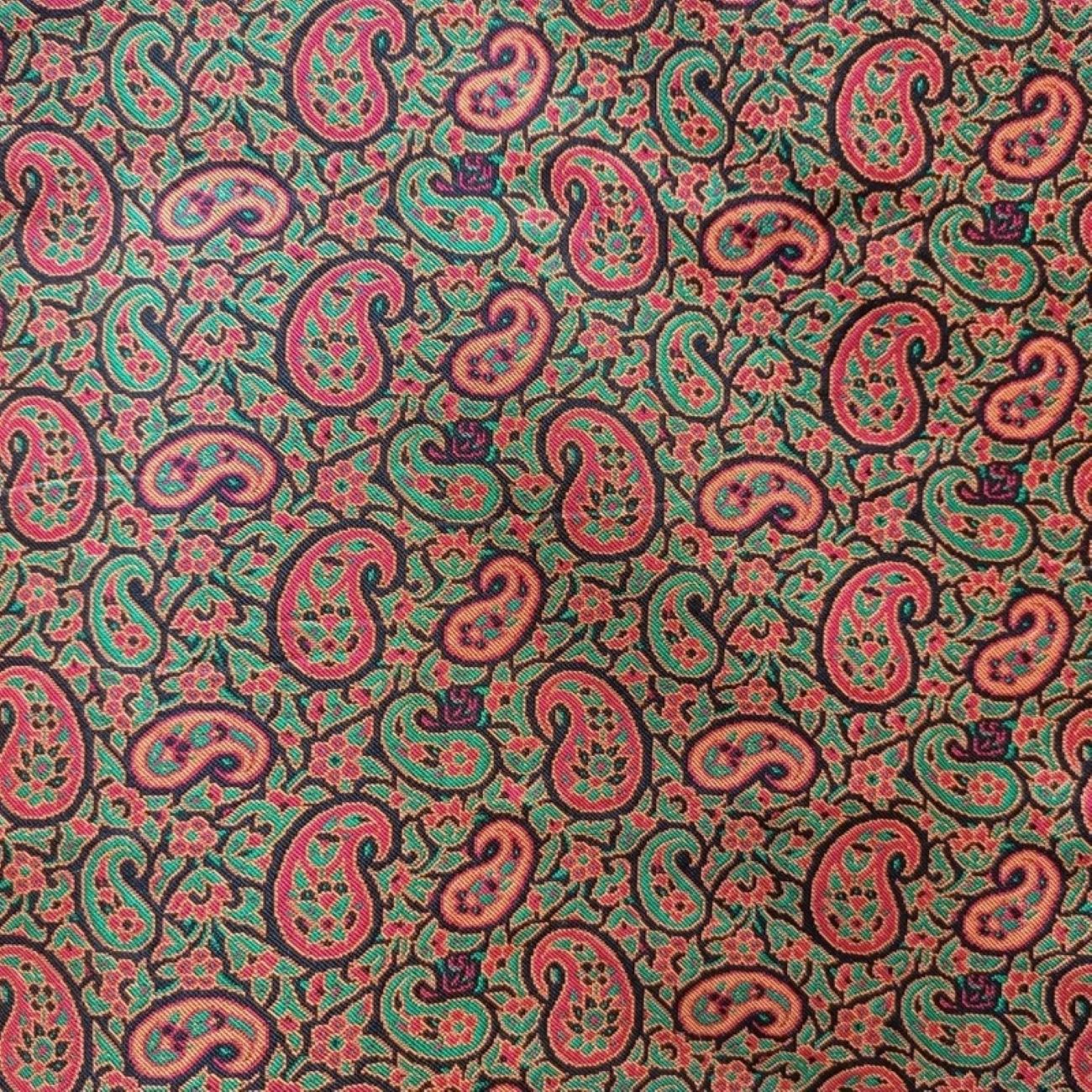 Heritage Jacquard Termeh Fabric – Luxury Artistic Weave Textile