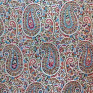 Luxury Iranian Termeh Brocade Fabric – Traditional Textile Art