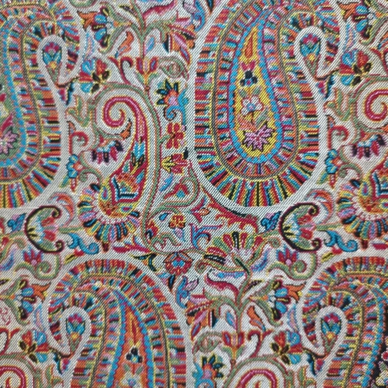 Luxury Iranian Termeh Brocade Fabric – Traditional Textile Art