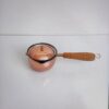 Patterned Copper Tea Infuser with Wooden Handle (1)