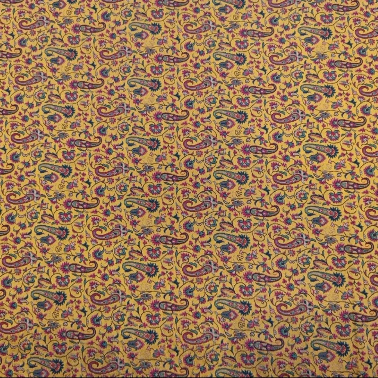 Royal Handwoven Termeh Fabric – Authentic Persian Textile from Yazd