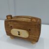 Rustic Wooden Tissue Box Cover – Bear Design (3)