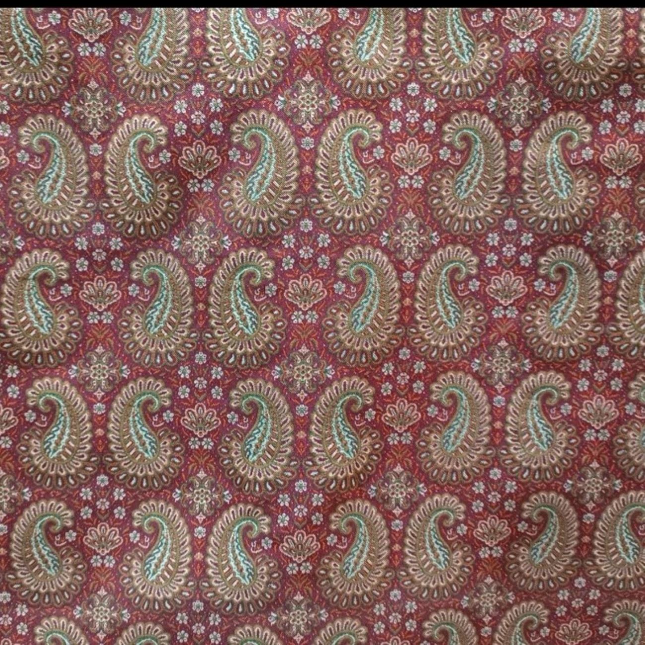 Premium Silk Termeh Fabric – Burgundy Peacock Design
