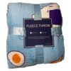 Sushi Poncho Travel Blanket, Size 120x170 cm
