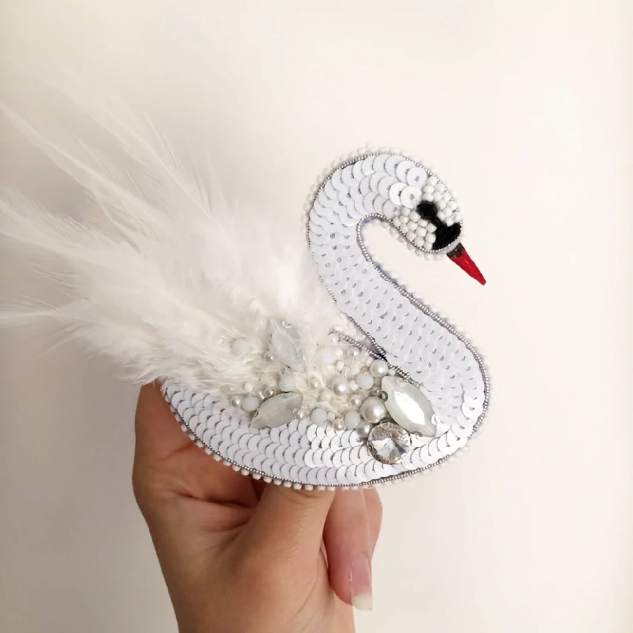 Swan Design Brooch Wildlife Wonders Animal Elevate Your Look