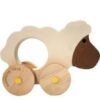 Wooden Sheep Push Toy – Handmade Rolling Animal Toy for Toddlers1