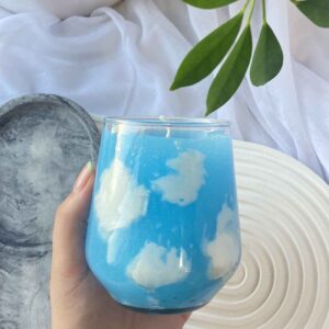 Blue Sky Jar Candle – Invoking Calm and Refreshing Breezes in Every Glow