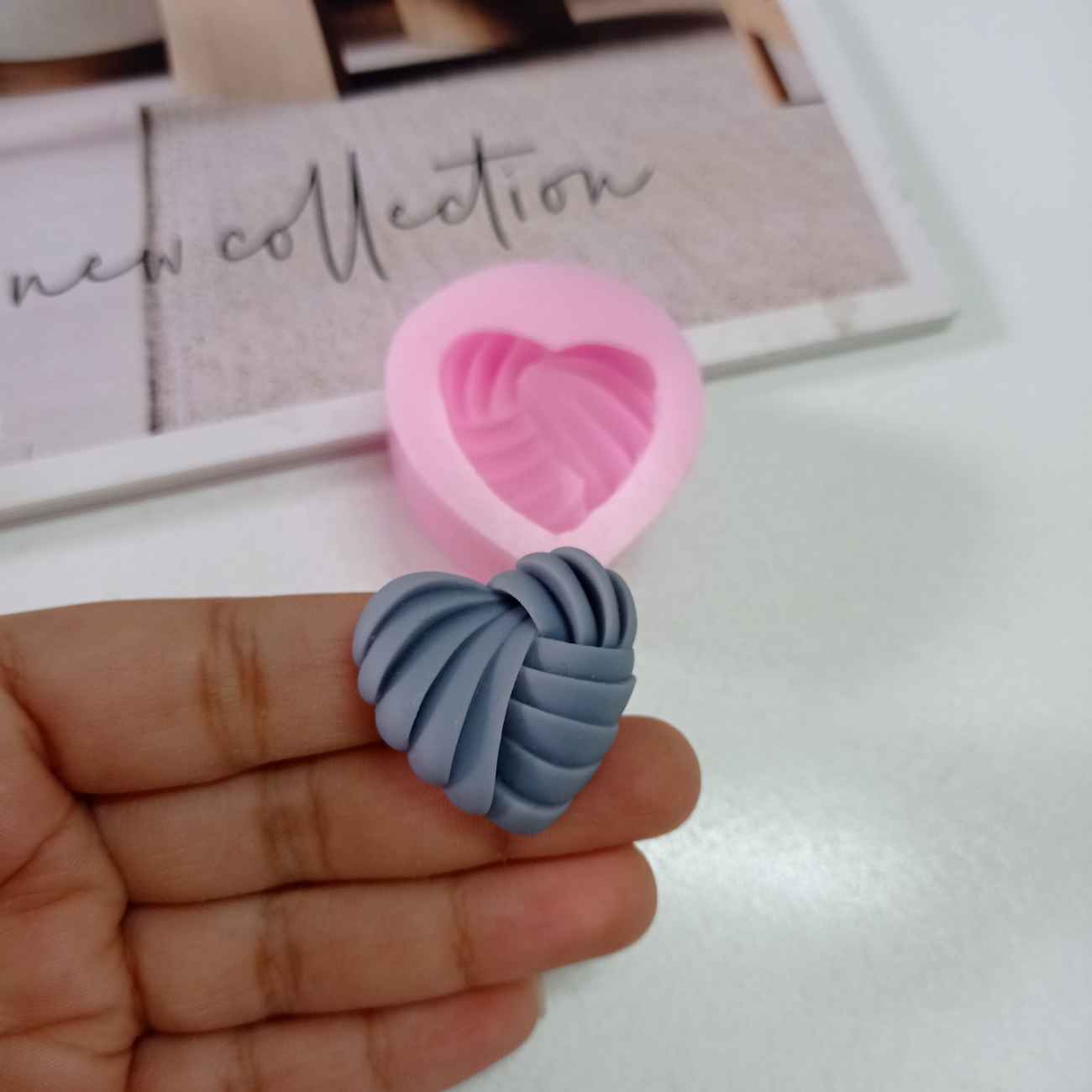 Cute & Compact – The Best 3D Mini Heart Candle Mold for Handmade Gifts