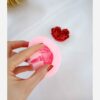 Heart in Flower Candle Mold – Beautiful Design for Special Moments (2)