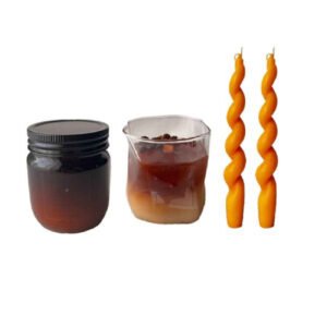 Modern Coffee Glow Set – Luxurious Candle For Coffee Lovers (4x)