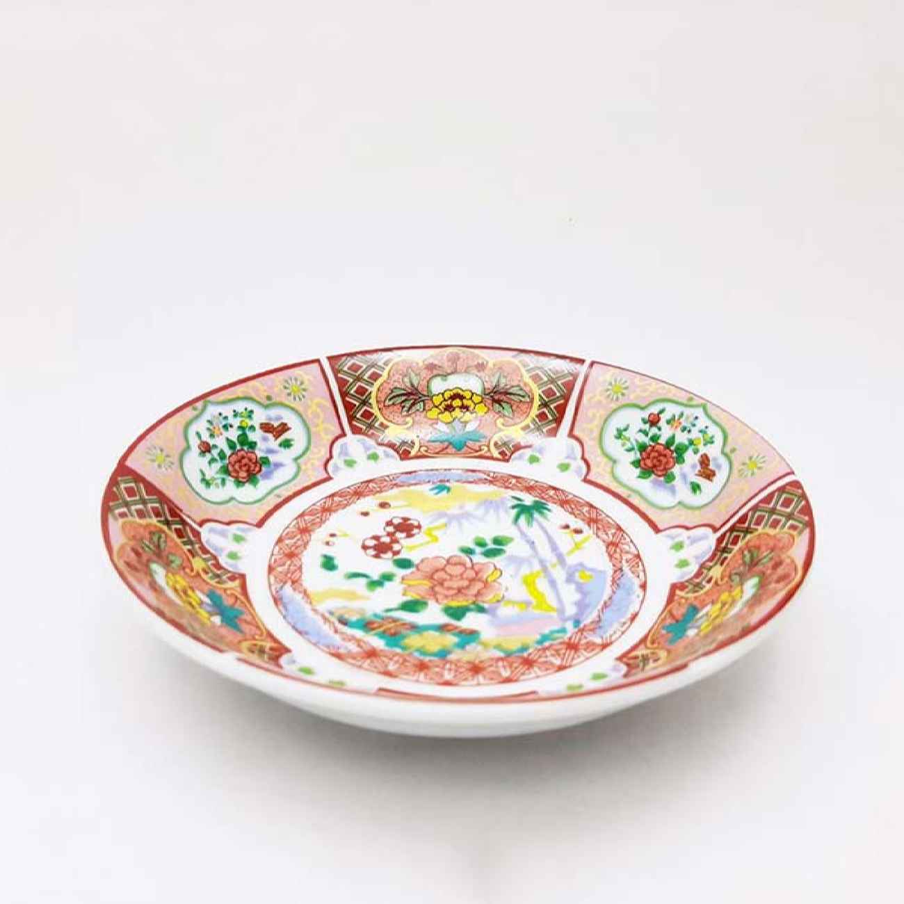 Iranian Teapot – Porcelain with Cultural Religious Details and Floral Design (Set of 6 Pieces)
