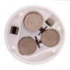 Realistic LED Candle – Battery Operated with Convenient OnOff Button in Flower Shape (3)