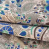 Summer-Perfect Gray Manto with Artful Persian Touch (2)