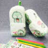 Velvet Dinosaur Pencil Case – Adorable & Soft Storage for Children’s Stationery (5)
