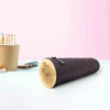 Wooden Carved Style Pencil Case – Elegant Faux Leather with Amazing Look (2)