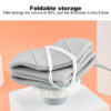 0.6 L Collapsible Silicone Water Bottle – Portable & Space-Saving Design (2)