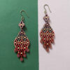 Art-Inspired Wooden Earrings – Colorful Abstract Expression (4)