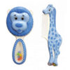 Baby Comb & Brush Set with Cute Giraffe Design – Perfect for Infant Hair Care (2)