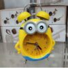 Cheerful Yellow Minion Twin Bell Clock – Perfect Gift Idea (3)