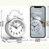 Classic Twin Bell Clock – Best Alarm for Deep Sleepers (2)
