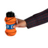 Collapsible Silicone Sport Water Bottle – Basketball Ball Design, 0.55 Liter, Portable & Reusable (2)