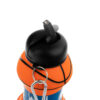 Collapsible Silicone Sport Water Bottle – Basketball Ball Design, 0.55 Liter, Portable & Reusable (3)