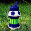 Collapsible Silicone Water Bottle – Soccer Ball Design, 0.55 L Capacity (6)