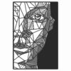 Creative Face Pattern Stencil – Ideal for Wall Art, Fabric & Home Decor