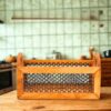 Decorative Bottle Stand with Heart Handle Design - Suitable for Water, Juice & Beverages (1)
