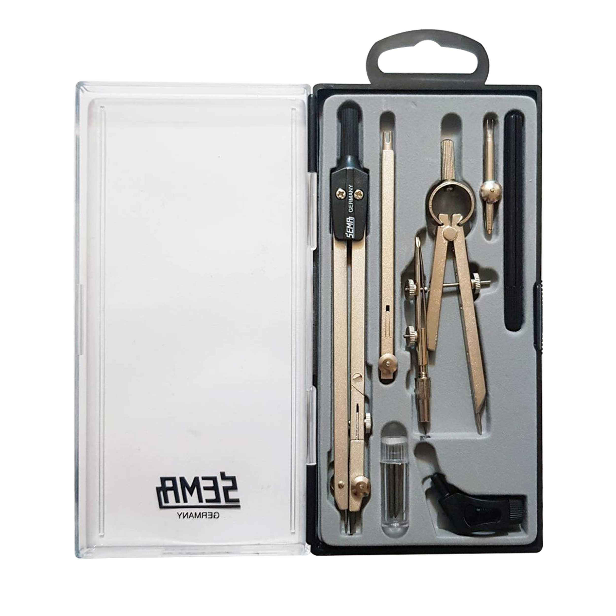 Drafting Compass Set for Architects, Designers, & Engineers