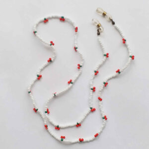 Durable Eyeglass Chain for Daily Use – Comfort and Safety with Cherry Design