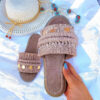 Dusty Pink Macramé Sandals - Perfect for Beautiful, Confident Women (2)